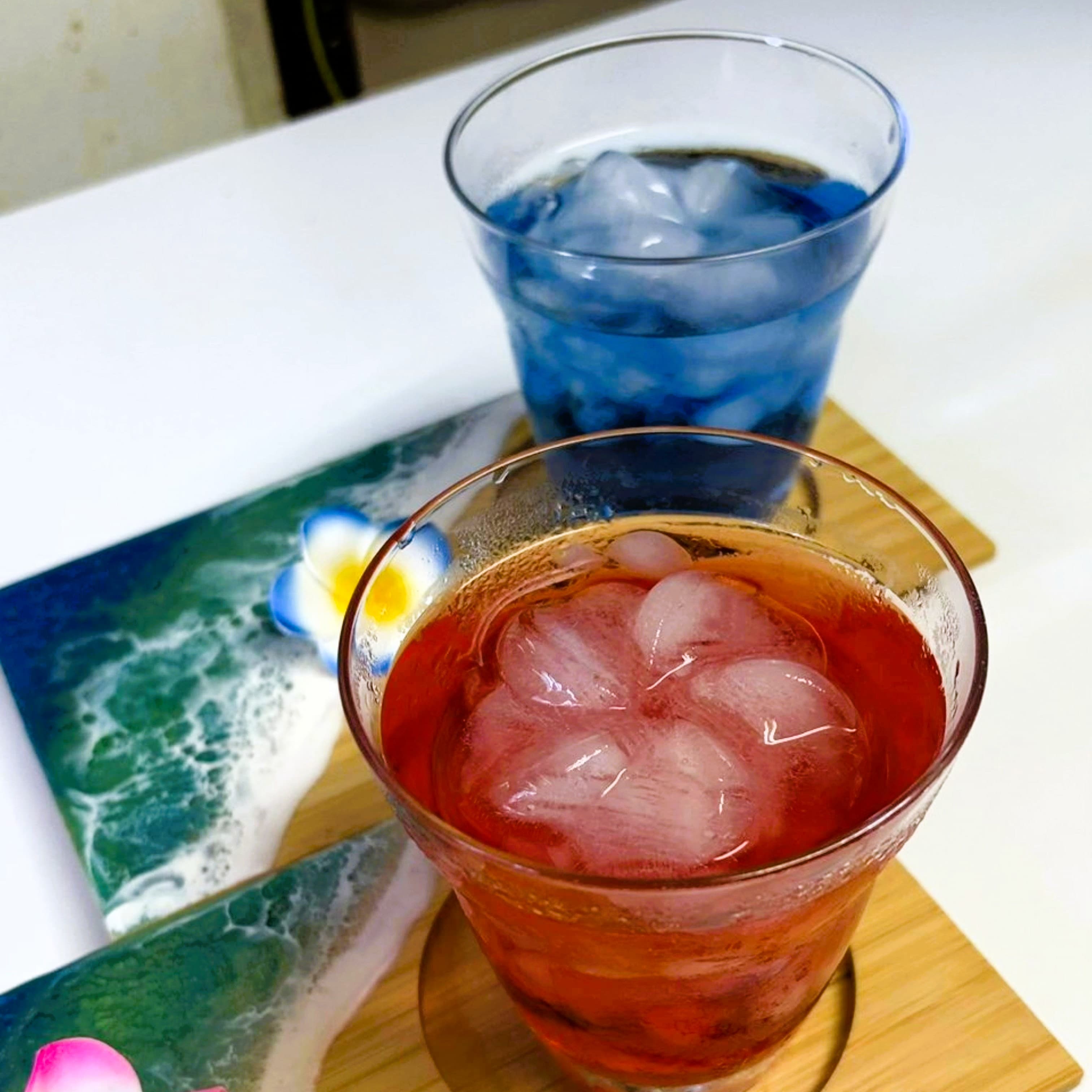 アイスフラワーティー